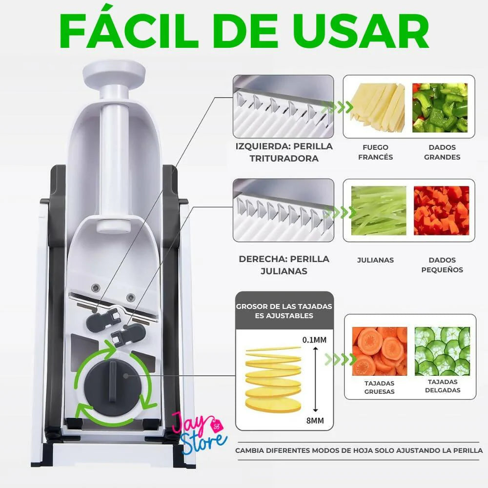 🍎ChefExpress©️&nbsp;Mandolina Segura para Verduras y Frutas 🥕